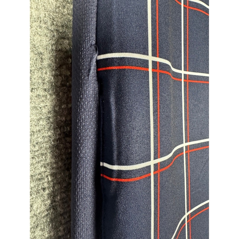 Tail Womens Golf Pants Size 4 Navy Blue Plaid Stretch Pull On Trousers Preppy - Picture 7 of 11